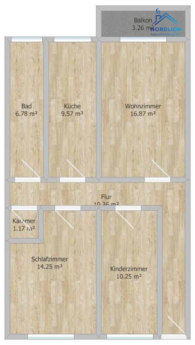 Seniorengerechte 84,42 m² 3-Zimmer-Wohnung im EG in 17159 Dargun - Bild# 7